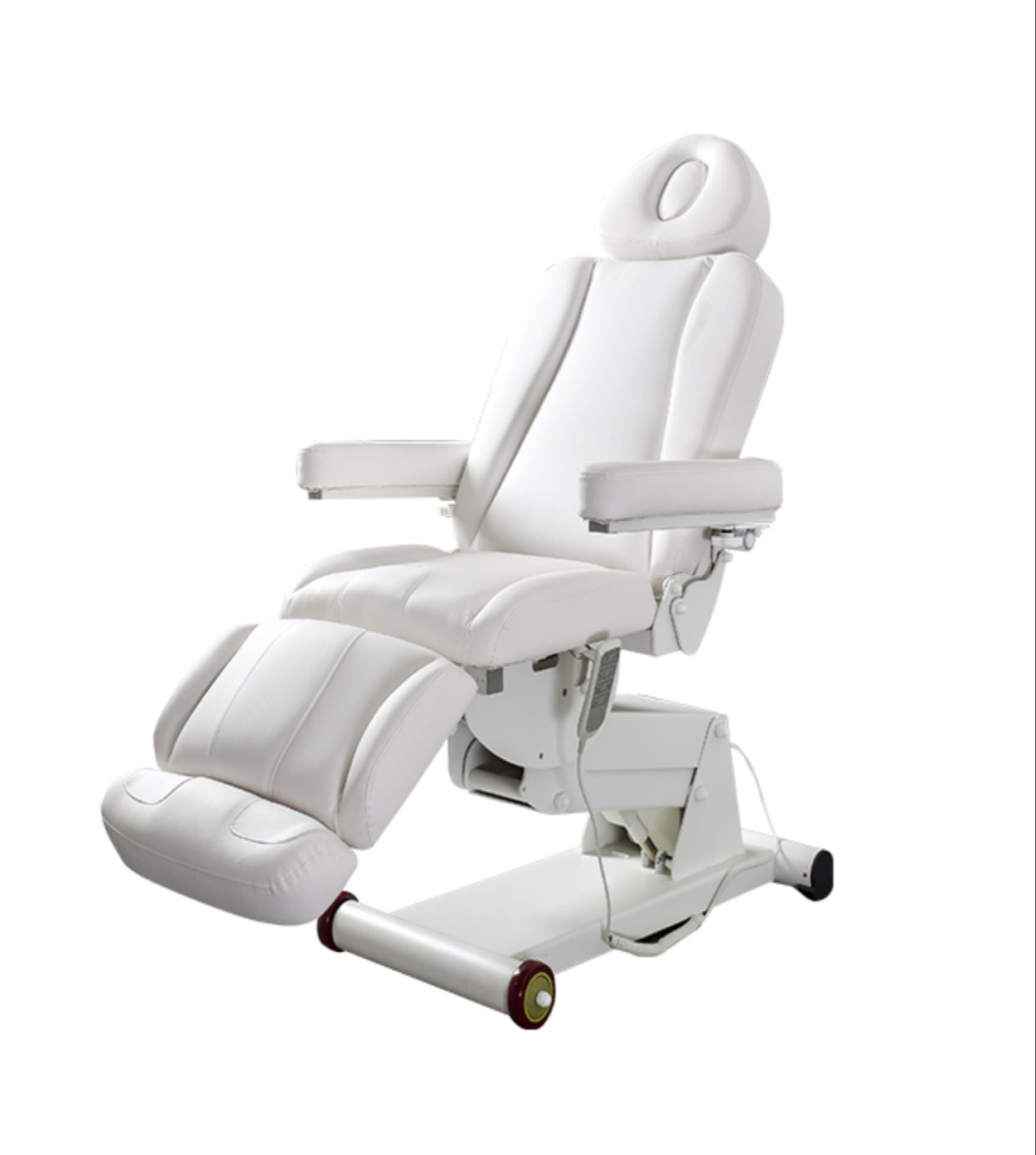 Electric Dermatology Chair White – Durable Adjustable Multi-Function ...