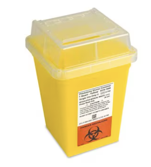 Sharp Container 3 Ltr – Premium Safety Box for Sharps Disposal ...