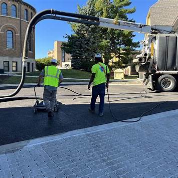 Pavement cleaning services